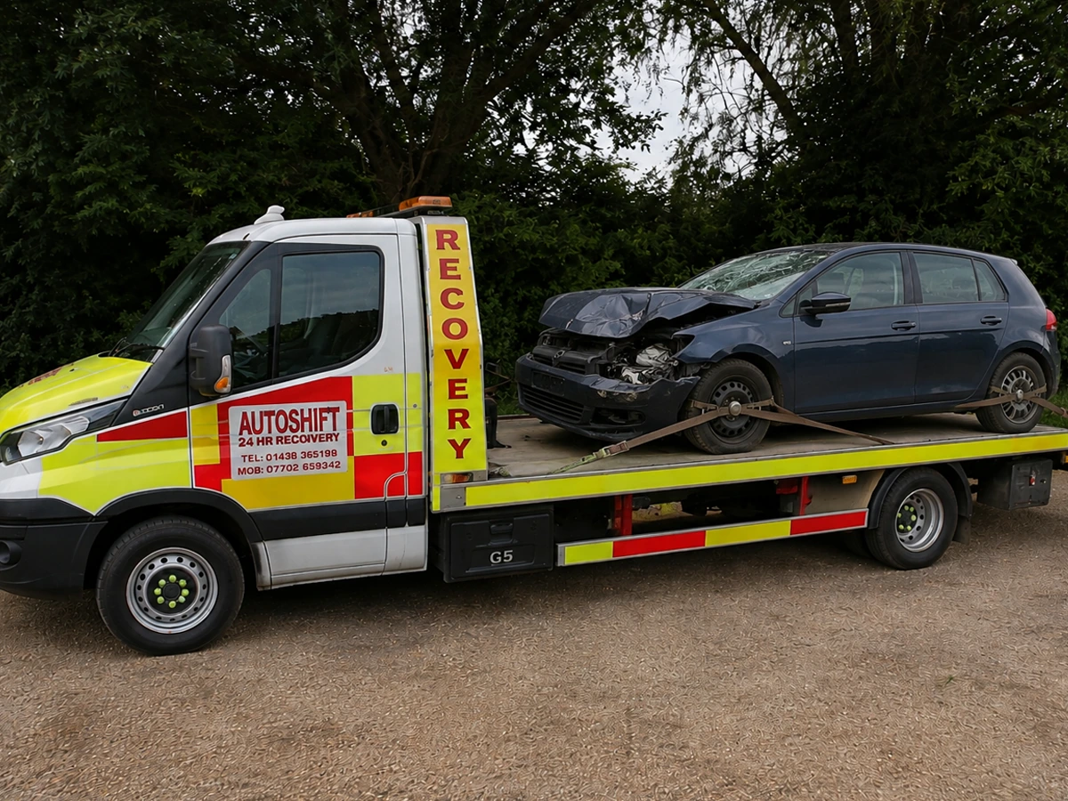 Car Recovery Services in Hertfordshire: What to Do When Your Vehicle Breaks Down